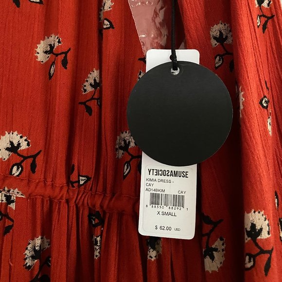 Amuse Society Maxi Dress with Floral Pattern - Picture 3 of 4